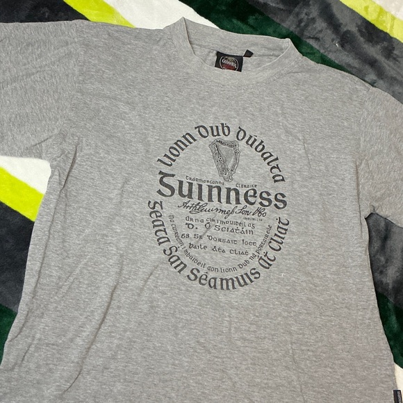 Guinness Gray T-Shirt Size M - Picture 5 of 8